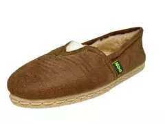 Alpargata Nipa Winter Comfy Full Full Corderito Brown