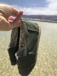 Alpargata Comfy VERDE - tienda online