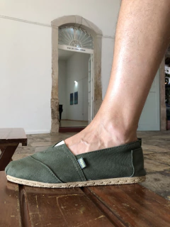 Alpargata Comfy VERDE en internet