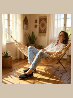 Alpargata Nipa Winter Comfy Full Corderito Black tela antimancha - comprar online