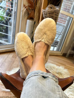 Alpargata Nipa Winter Comfy Full Full Corderito WHITE en internet