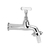 Torneira De Jardim Com Bico 1130 1/2x3/4 Cromada Rainha