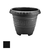 Vaso De Plástico Redondo Eg 26lts Preto - Plasmont