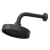 Chuveiro Articulado de Parede 3000 BK500 Preto Fosco - Fani - comprar online