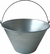 Balde Galvanizado Reforçado Para Concreto 10lts - Tidão