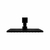 Ducha Fria Articulada Slim Square Preto Fosco Metal - Rainha