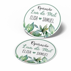 ADESIVO CORTE DA GRAVATA PERSONALIZADO FLORES