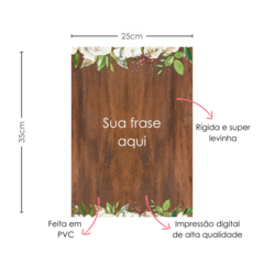 PLAQUINHA DECORATIVA PARA CASAMENTO - comprar online