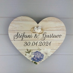 PORTA ALIANÇAS CASAMENTO