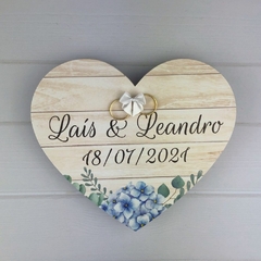 PORTA ALIANÇAS CASAMENTO