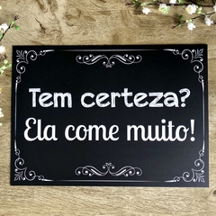 PLACA ENTRADA DOS NOIVOS PERSONALIZADA - comprar online