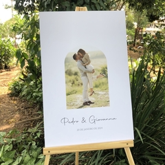 PLACA ASSINATURA CASAMENTO RECEPÇÃO - comprar online