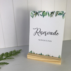 PLACA MESA CASAMENTO DECORAÇÃO COM FRASE - comprar online