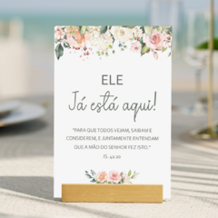 PLAQUINHA MESA CASAMENTO - comprar online