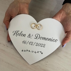 PORTA ALIANÇAS CASAMENTO