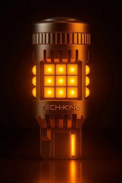 T20 TURBO 2 POLOS AMBAR - Deled Accesorios