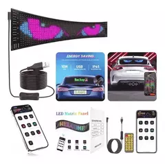 CARTEL LED PARABRISA USB
