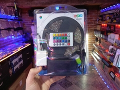 ROLLO LED RGB 5 METROS CON CONTROL DE 24 BOTONES - Deled Accesorios