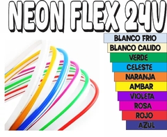 TIRA LED NEON 24V POR METRO - comprar online