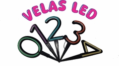 VELAS LED PARA TORTAS