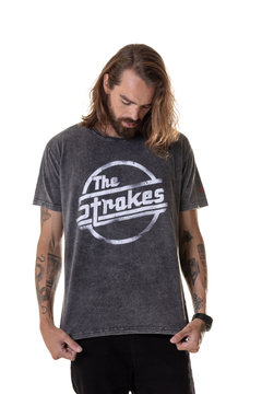 Camiseta Masculina Estonada The Strokes II