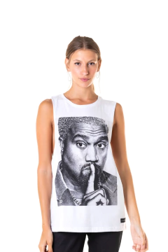 Regata Corte a Fio Lost Portraits Kanye West - Feminina (SALE)