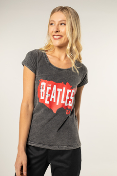 T-shirt Estonada Beatles 64 Tour - Feminina (SALE)