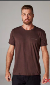 T-shirt Basic Marrom (SALE)