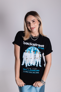 T-Shirt Feminina Backstreet Boys na internet