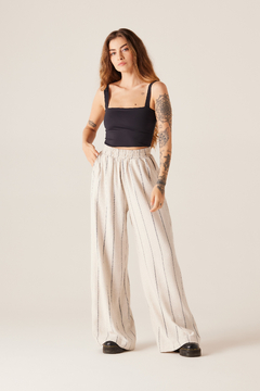 Wide Leg Linho Joan Jett
