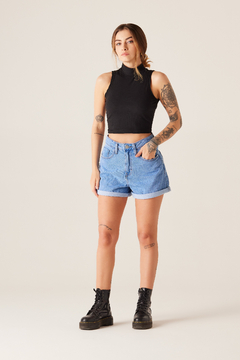 Short Jeans Cintura Alta