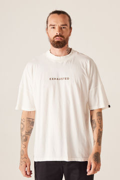 T-shirt Oversized Exhausted