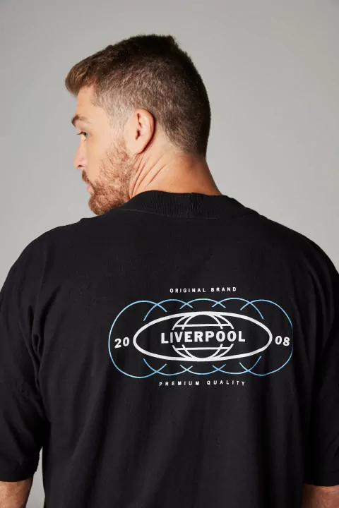 T-shirt Oversized Globe LVP