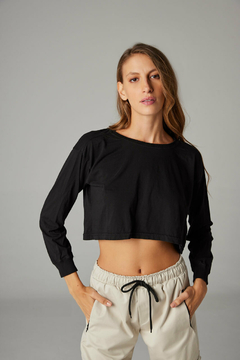 Cropped Feminino Manga Longa Basic (SALE) - comprar online