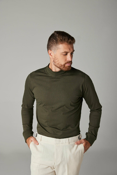 Blusa Gola Alta Manga Longa - comprar online