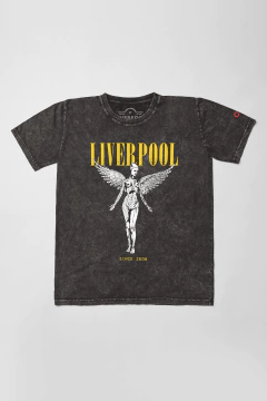 T-shirt Masculina Estonada Liverpool In Utero