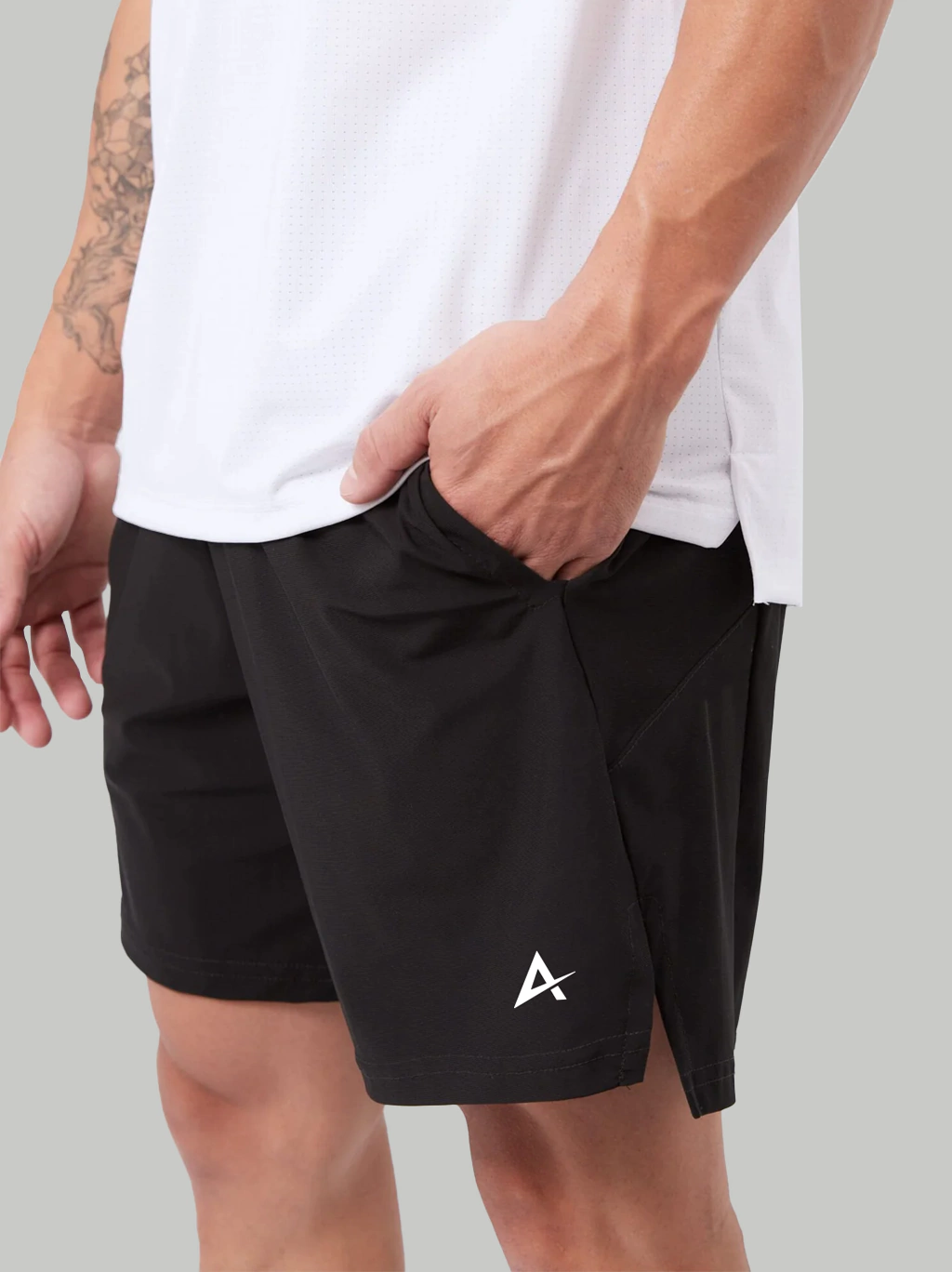 ACRA BLACK - Short Microfibra Elastizada