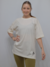 BRAVOS OVER - Remera Oversize Beige