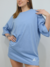 BRAVOS OVER - Remera Oversize Celeste en internet