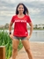 VIENA Rojo- Remera Drifit - - comprar online