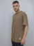 BRAVOS OVER - Remera Oversize Marrón en internet