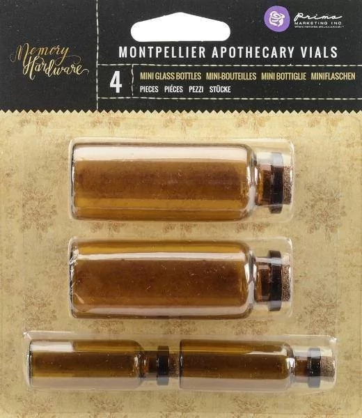 Vidrinhos Montpellier Apothecary 4pc - Memory Hardware