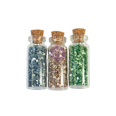 3 Vidrinhos c/ Glitter Charmes Sparkle - Prima Marketing