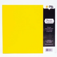 Álbum de Pino G Scrapbook - Amarelo