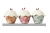 Molde 3 Cupcakes c/ Tecido Tilda