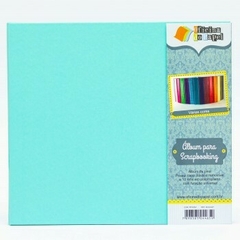 Álbum de Pino G Scrapbook - Azul Tiffany