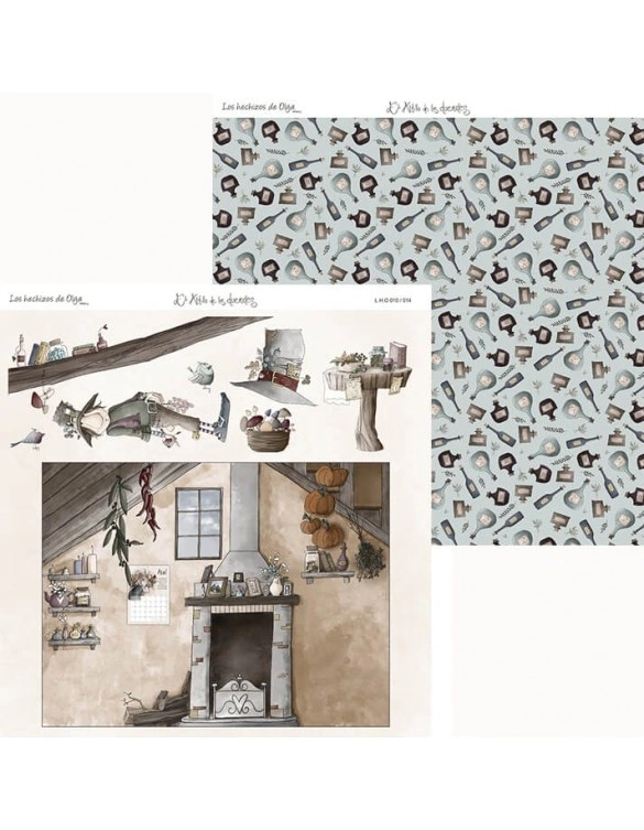 Papel Os Feitiços de Olga 10