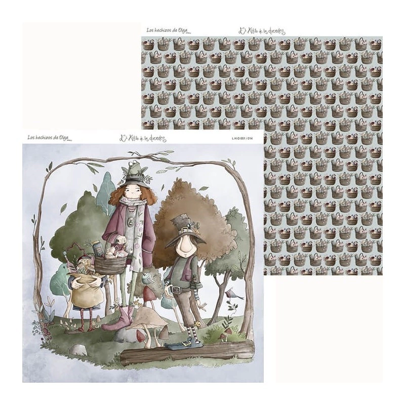 Papel Os Feitiços de Olga 1