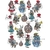 PAPEL DE ARROZ A4 Decoupage Alice