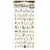 Chipboard 15X30 - Klimt Limit alphabet